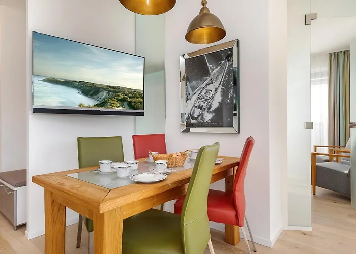 Ruegen, Ostseebad Sellin, Wiederkehr Apartmán